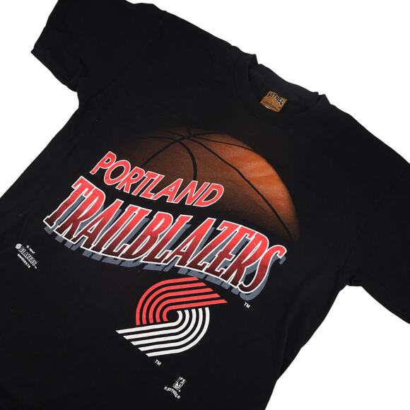 Vintage Nutmeg Portland Trailblazers Graphic T Shirt - Picture 2 of 7